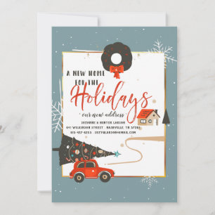 Nouvelle Maison Pour Les Vacances Faire-part En Mo