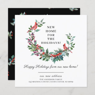 Nouvelle maison pour les vacances Faire-part mobil