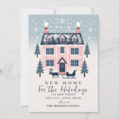 Nouvelle maison Rustique rose Pastel House Carte d (Devant)