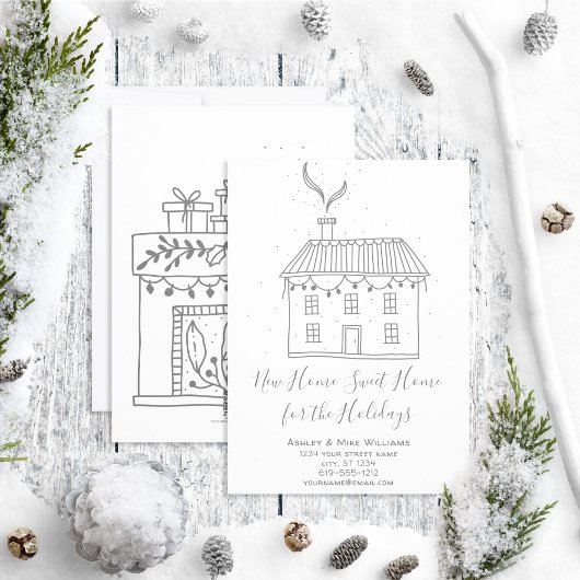 Nouvelle maison Sweet Home Moving Faire-part