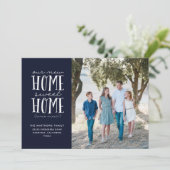 Nouvelle maison Sweet Home Moving Faire-part (Debout devant)