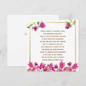 Nouvelle maman carte plate de la fête des mères av (Devant / Derrière)