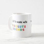 Nouvelle Mug De Travail, Je Travaillais Avec Des L (Devant gauche)