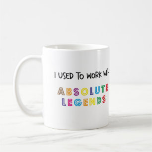 Nouvelle Mug De Travail, Je Travaillais Avec Des L