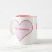 Nouvelle Mug maman, rose (Devant gauche)