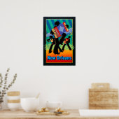 Nouvelle-Orléans, affiche Zydeco (Cuisine)