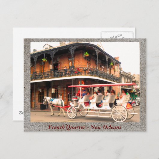 Nouvelle-Orléans - carte postale (Devant / Derrière)