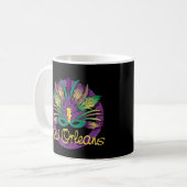 Nouvelle-Orléans Mardi Gras Mug (Devant gauche)