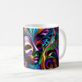 Nouvelle-Orléans Mardi Gras Mug (Devant droit)