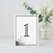 Nouvelle-Orléans Numéro de table de mariage de des (Debout devant)