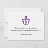 Nouvelle-Orléans | Save the date | Pourpre (Dos)