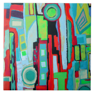 Nouvelle Orléans Street 6 x 6 Carreaux en céramiqu