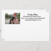 Nouvelle papeterie faite sur commande (Devant / Derrière)