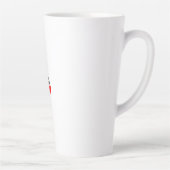 Nouvelle personnalisation Logo Texte Latte Mug (Droite)