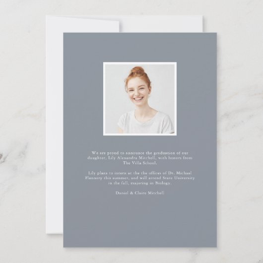 Nouvelle perspective | Faire-part d'obtention d'un (Dos)