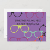 Nouvelle perspective Motivationnelle Cartes postal (Devant / Derrière)