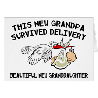 Nouvelle petite-fille - nouveau grand-papa