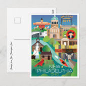 Nouvelle Philadelphie, Ohio Carte postale (Devant / Derrière)