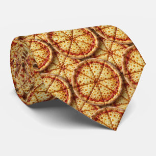 Nouvelle Pizza au Fromage Cravate à motif Fast F