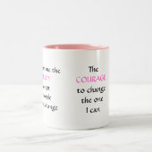 NOUVELLE prière de sérénité - tasse (Centre)