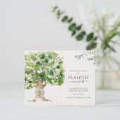 Nouvelle racine Faire-part de déplacement de chêne (Debout devant)