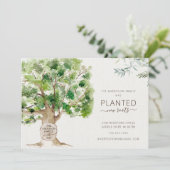 Nouvelle racine Faire-part de déplacement de chêne (Debout devant)