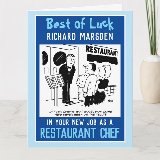 Nouvelle tâche en tant que carte chef (Devant)