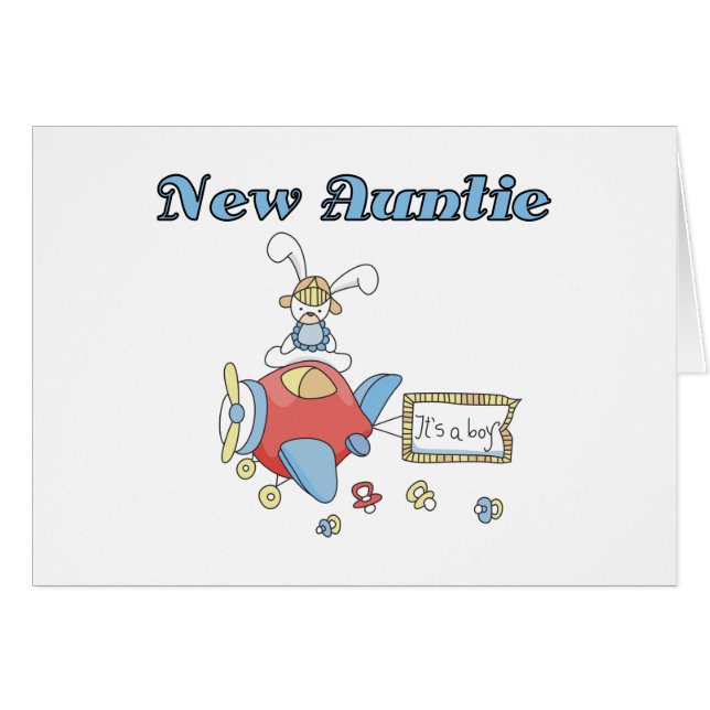 Nouvelle tante - T-shirts et cadeaux d'avion (Devant horizontal)