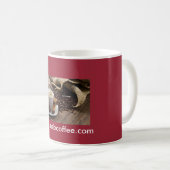 Nouvelle tasse de café chaude - strictement pour (Devant droit)