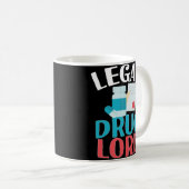 Nouvelle tasse de café d'obtention du diplôme de (Devant droit)