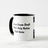 Nouvelle tasse de logo d'ACDHA (Devant gauche)