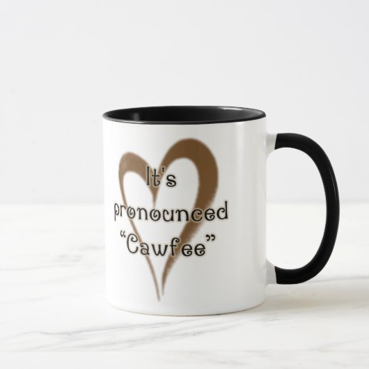 Nouvelle tasse de Yawk Cawfee (Droite)