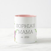 Nouvelle tasse Mama, FLEURS ROSES (Centre)