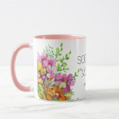 Nouvelle tasse Mama, FLEURS ROSES (Gauche)