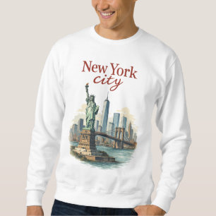 Nouvelle Ville de York – Sweatshirt icône et silho