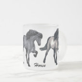 Nouvelle Vogue Matglas Koffiemok (Voorkant rechts)