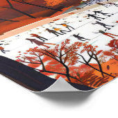 Nouvelle York Illustration Central Park Impression (Coin)