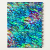 Nouvelle-Zélande Abalone Paua Shell Motif 1a (Dos)