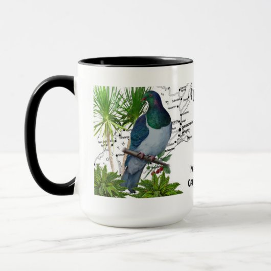 Nouvelle-Zélande Amérindienne café Mug (Gauche)