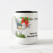 Nouvelle-Zélande Amérindienne café Mug (Devant gauche)