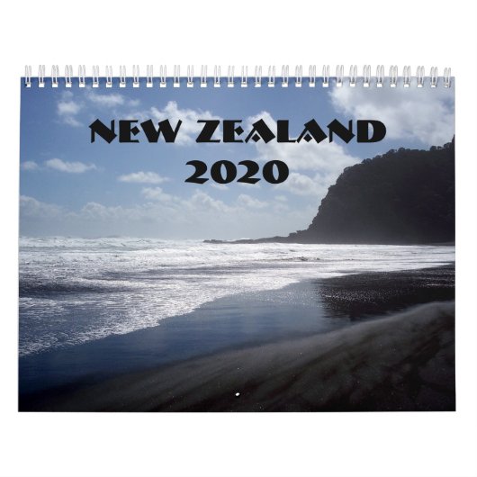 Nouvelle-Zélande - Calendrier 2020 (Protection)