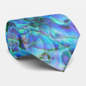 NOUVELLE ZÉLANDE KIWI PAUA CRAVATE (Roulé)