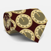 Nouvelles années d'Ève de cravate d'horloge (Roulé)