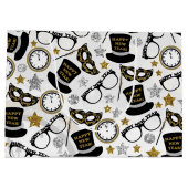 Nouvelles années d'Ève de sac de motif mélangé par (Dos)