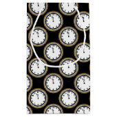 Nouvelles années d'Ève d'horloge de motif de sac (Dos)