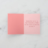 NOUVELLES ANNÉES ET NOËL CARTES POUR NOTES (Intérieur)