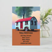 Nouvelles cartes d'adresse (Debout devant)