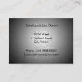 Nouvelles cartes d'adresse (Dos)