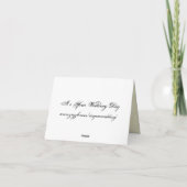 Nouvelles cartes d'adresse (Dos)