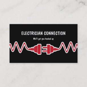 Nouvelles Cartes de Visite d'Électricien